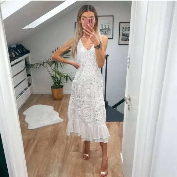 glitter knit midi dress Plus Size Glitter Knit Midi Dress SILVER / 3X main image 0